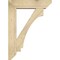 Ekena Millwork Imperial Slat Rough Sawn Bracket w/ Offset Brace, Douglas Fir, 8"W x 32"D x 44"H BKT0806X32X44IMP06RDF - alternate 2
